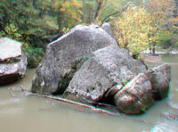 Boulders in Red River