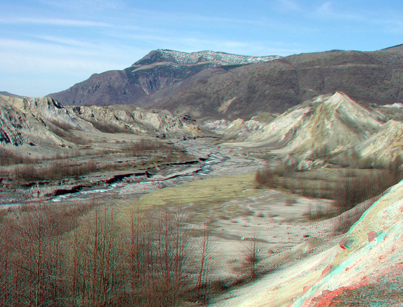 Toutle River badlands