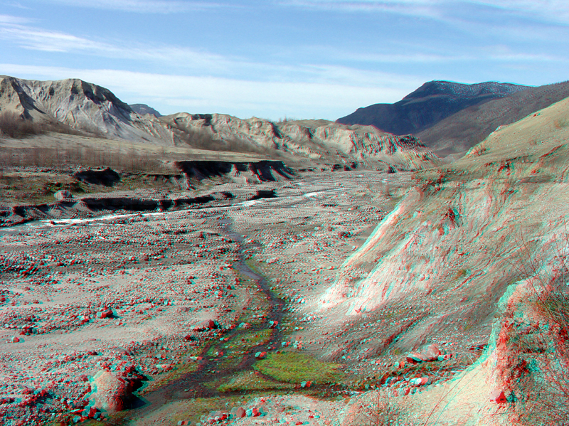 Toutle River badlands and terraces