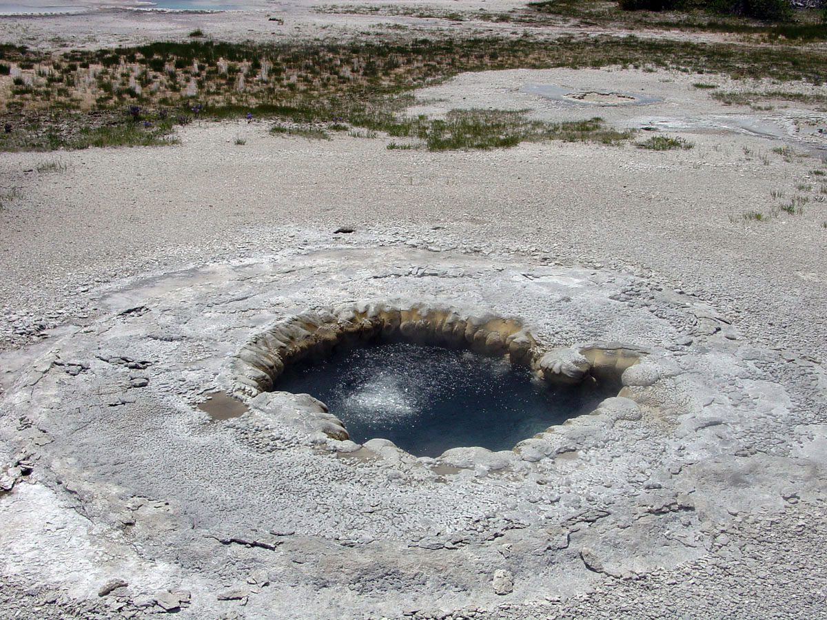 Boiling spring